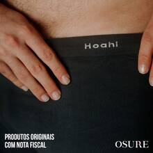 4-Pack HOAHI Men's Boxer Briefs, 94% Cotton, Seamless, For Everyday Comfort - Todas Pretas - View 7