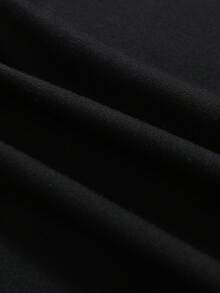 Money In My Heart: New -Lined Kangaroo Pocket Stylish Design Men's Comfortable Casual Hooded Sweatshirt Essentials Hoodie Hoodie Women Sweatshirts Women Hoodies Men's Hoodie Sweatshirts Men Essentials Fear - màu đen - Xem 3