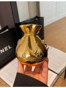 New Design Acrylic Bucket Bag For Women, Chain Crossbody Bag, Fashionable And Versatile With A High-End Feel, Small Bag - Gold - View 6