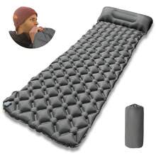 充气床垫、露营床垫、气垫床、超轻户外睡垫、折叠床、徒步睡垫、防潮垫、地垫、野餐垫、圣诞节客人充气垫、车载休息充气垫 - 彩色 - 查看 8