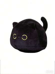 三种尺寸可爱黑猫毛绒抱枕娃娃，柔软可爱，动漫猫咪毛绒娃娃，高品质儿童礼物，男孩/女孩皆宜，朋友礼物，房间装饰，情人节，圣诞节，玩具，毛绒玩具，填充玩具，女孩娃娃，女孩礼物 - 彩色 - 查看 15