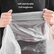20pcs Disposable Aprons - PE Plastic Oil And Waterproof Aprons, For Cooking, Cleaning, BBQ, Individually Packed, Commercial Kitchen, Restaurant, Home Use - Thickened - View 3