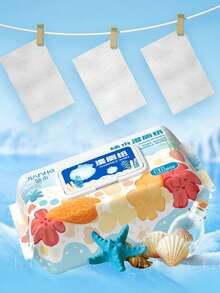 80张装可冲散湿厕纸，浴室用纸巾，纯水湿厕纸，用于清洁 - 多色 - 查看 9