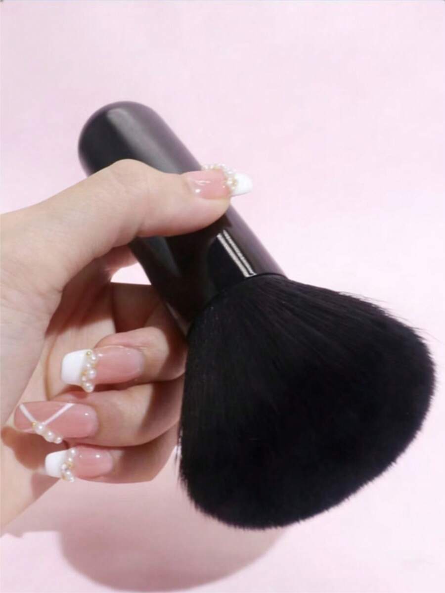 大号散粉刷，多功能化妆刷，蓬松便携定妆粉刷，美甲粉刷