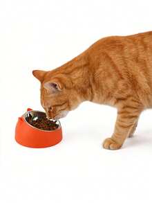 1个不锈钢猫头鹰造型宠物碗，猫狗食水碗，宠物用品 - 220毫升 - 查看 3