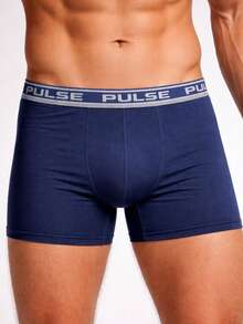 Set Of 5 Men's Cotton Boxer Briefs - Premium Men's Boxer Briefs - 彩色 - 查看 5