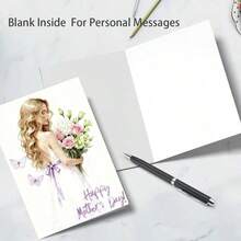 母亲节贺卡一张，适合送给母亲和祖母，可作为礼物送给母亲、祖母或女性长辈，包含信封，是理想的礼物之选。 - A - 查看 9