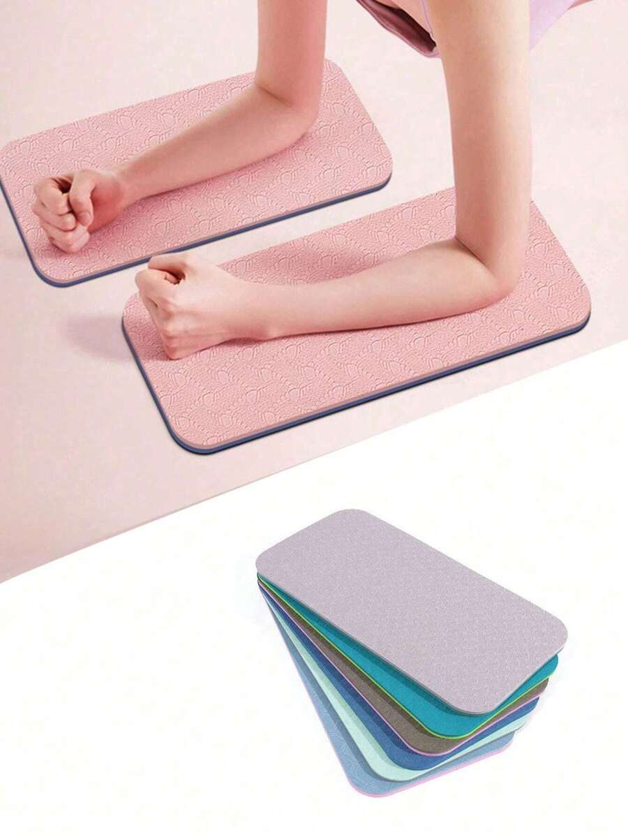 Half Yoga Mat, Home Fitness Equipment, Non-Slip Knee Pad, Suitable For Plank And Push-Ups - Multicolor - View 1