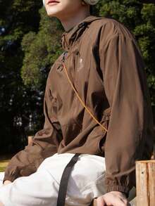 CAMEL CROWN Men's Outdoor Sports Lightweight Breathable Sun Protection Jacket, UV-Resistant Fishing Skin Coat - Cocoa Brown - View 3