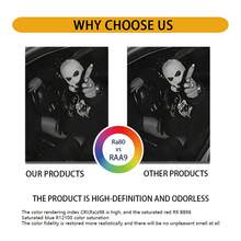 1pc, Frameable, Black And White Style, Human Figure Theme, Sign, Suitable For Living Room Decor, Bathroom Decor, Bedroom Decor, Suitable For Holiday Decoration - Multicolor - View 4