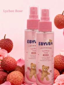 1瓶/100毫升织物香氛喷雾（牛奶皂香、茉莉葡萄香、荔枝玫瑰香、蓝铃花香），空气清新剂，高级衣物香氛，持久留香，适用于衣物、浴室、卧室、衣柜、客厅和汽车。 - 多款香型 - 查看 21