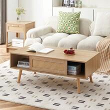 Coffee Tables - Natural Wood + MDF - View 6