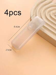 10/4/2/1件装便携式翻盖收纳盒，便携式牙签牙线盒，防漏旅行药盒，透明盖设计，轻巧便携，适合日常携带，口腔护理，随时随地可用（旅行/居家/办公/户外），女士礼物，圣诞礼物，女士推荐礼物 - 彩色 - 查看 18