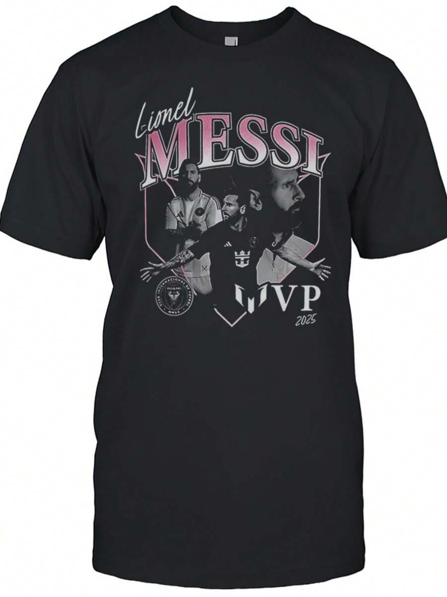MVP 2025 Graphic Shirt - 黑色 - 查看 1