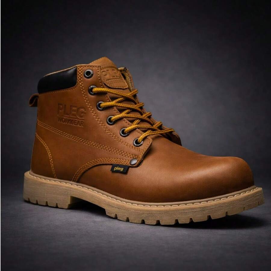 Men Industrial & Construction Boots - 棕色 - 查看 1