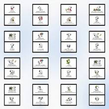 SNOOPY 60张励志卡片、学习语录卡片、返校季礼物、返校礼物、日记和办公用品、计划内页、礼品标签、派对礼物和自我关爱提醒、送给女孩和卡通爱好者的趣味节日礼物 - 彩色 - 查看 5