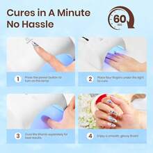 Beetles Gel Nail Polish Kit With U V Light - 80Pcs Color Enchantment 55 Colors Gel Polish Starter Kit - 32 colors Four Seasons Glow - 查看 4
