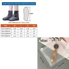 防水鞋套，可水洗防滑加厚耐用鞋套，带纽扣，雪地靴套，男女通用 - 雨鞋套 - 查看 10