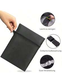 Outdoor Parasol Cover, Rainproof, Windproof, Banana Parasol Cover, Parasol Cover - Black - View 5