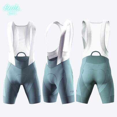  1pc Ltiilt Brand Men's Cycling Bib Shorts, Compression Fit Suitable For Road Bike & Mountain Bike, Summer
