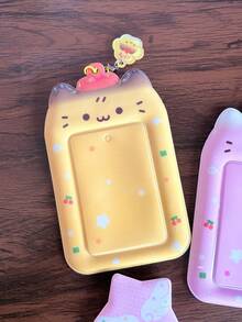 可爱布丁樱桃3英寸照片卡夹卡通猫外星人卡夹 - card holder - 查看 4