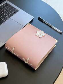 1 cuốn sổ tay vuông chất lượng cao, kiểu dáng cổ điển, thích hợp cho việc tự làm đồ thủ công, viết, vẽ nguệch ngoạc, làm album ảnh, sưu tập tem, làm mẫu thực vật, v.v. - Sổ tay góc kim loại - Xem 10