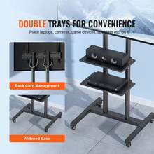 TV Mounts, Stands & Turntables - Black - View 5