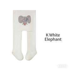 Infant/Toddler Girls' Cartoon Print Cotton Tights, Autumn/Spring - Multicolor - View 4