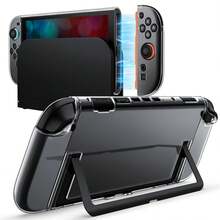 Clear Dockable Case For N2 Switch 2 (2025) 7.9", Slim Protective Cover With Soft TPU Grip & Hard PC Back, Joy-Con Detachable, Anti-Scratch - View 9