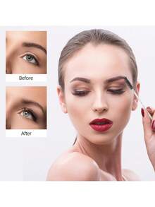 300/100/50/1 Disposable Eye Black Stick, Crystal Eyebrow Bobbin Brush For Extending Eyelashes, Black Mascara Brush - Multicolor - View 5