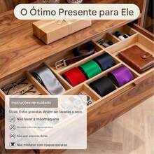 Elegant Men's Slim Casual Ties For Groomsmen, Weddings, Church Events, And Work - cà vạt rượu - Xem 6