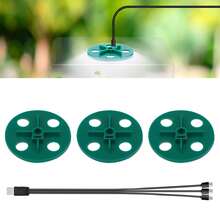 育苗盘生长灯 全光谱室内植物生长灯 育苗盘套装，带湿度罩 植物生长灯 发芽盘灯 1分2/1分3/1分4/1分5分线器 植物生长灯 - 綠色 - 查看 10