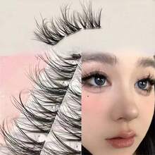 LIMEIKAI 100pcs Of Fluffy Self-Adhesive 3D False Eyelash Clusters, No Glue Required, No Glue Removal Needed, Lengths Of 11-13Mm, Messy False Eyelash Clusters, Easy To Apply, Perfect For Holiday Events - View 5