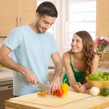 Acrylic Cutting Board For Kitchen, Transparent Non-Slip Fruit & Vegetable Chopping Board, Black Chopping Board, Transparent Cutting Board, Kneading Board - Multicolor - View 6