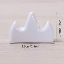 Hộp đựng bút bằng nhựa hình ngọn núi phong cách cổ điển - Món quà hoàn hảo cho ngày Valentine, vật trang trí bàn làm việc sáng tạo và hộp đựng đồ thủ công. - màu xanh nhạt - Xem 6