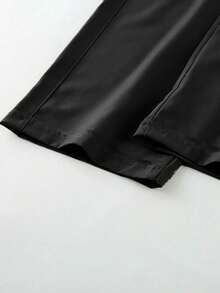 1pc Young BoyFashionable Outdoor Sports Casual Cargo Pants, Spring/Autumn - Black - View 6