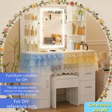 Vanities & Vanity Benches - White - View 7