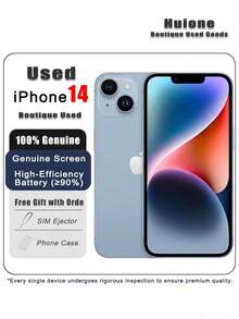Used Apple IPhone 14 Smartphone, Dual SIM Dual Standby 5G, 95% New, Original Screen And High-Efficiency Battery (≥90%). - Multicolor - View 15