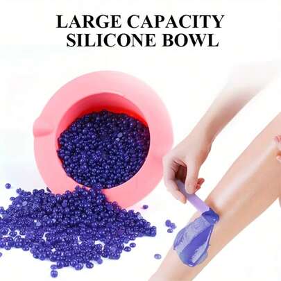 Wax Melting Pot, Face Mask Bowl, Depilatory Wax Bowl - Reusable And Easy To Clean Wax Heating Bowl, Suitable For Melting Hard Wax, Soft Wax, And Bead Wax, Ideal For Salon Waxing