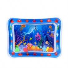 升级加厚防滑猫咪戏水垫，室内猫咪专属清凉戏水垫，互动猫玩具，让猫咪独立玩耍 - 彩色 - 查看 14