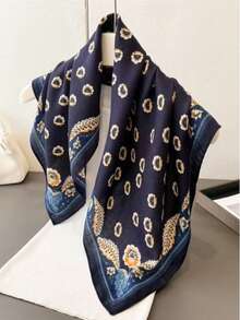 1pc Women's Multifunctional Scarf For Autumn/Winter, Warm Fluffy Neck Warmer To Make You Look Better - Multicolor - View 3