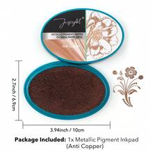 Metallic Pigment Ink Pad Stamping Tools For Clear Stamps Scrapbooking Handmade Craft Art Paint Ink Pad - Ink Pad - View 17