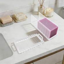 RustyVioum Acrylic Handmade Soap Cutter Machine, 1.18inch Transparent Soap Loaf Cutter Mold Loaf Cutting Moulds 3cm Wide Cutting Tool Wire Slicer - 清除 - 查看 7