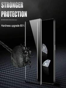 3pcs Curved Tempered Glass Screen Protector Film Compatible With Moto Edge 60 60 Pro 60 Fusion 50 50 Pro 50 Fusion 50 Neo 50 Ultra 40 Pro 40 Neo 9H+ Hardness, Full Coverage, Anti-Fingerprint, Bubble-Free, Case-Friendly - Clear - View 3