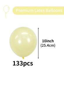Pastel Yellow Balloons Different Sizes 36 18 12 10 5 Inch Light Yellow Thick Latex Balloon Arch Kit For Gender Reveal Shower Birthday Wedding Bridal Shower Easter Spring Sunflower Bee Party Decorations - View 13
