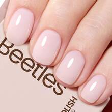 Beetles Milky Pink Gel Nail Polish, 15ml Nude Pink Jelly Neutral Color Polish - 乳白色 - 查看 8
