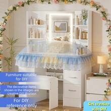 Vanities & Vanity Benches - White - View 5