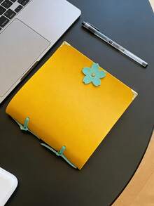 1 cuốn sổ tay vuông chất lượng cao, kiểu dáng cổ điển, thích hợp cho việc tự làm đồ thủ công, viết, vẽ nguệch ngoạc, làm album ảnh, sưu tập tem, làm mẫu thực vật, v.v. - Sổ tay góc kim loại - Xem 11