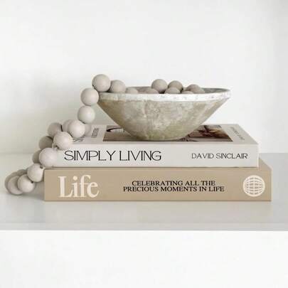 2 Sets Paper Aesthetic Decorative Books, Coffee Table Books Decor - Faux Decorative Books For Decoration - Home Desktop Decor - Bedside Cabinet Decor - Bookshelf Decor
