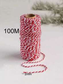 5码/包彩色缎带，0.3厘米/3毫米双面高密度涤纶缎带，适用于手工发饰、头饰、礼盒包装、母亲节、情人节、婚礼礼物、手工丝带、蛋糕礼品包装、花束、节日派对蝴蝶结装饰。 - 彩色 - 查看 9